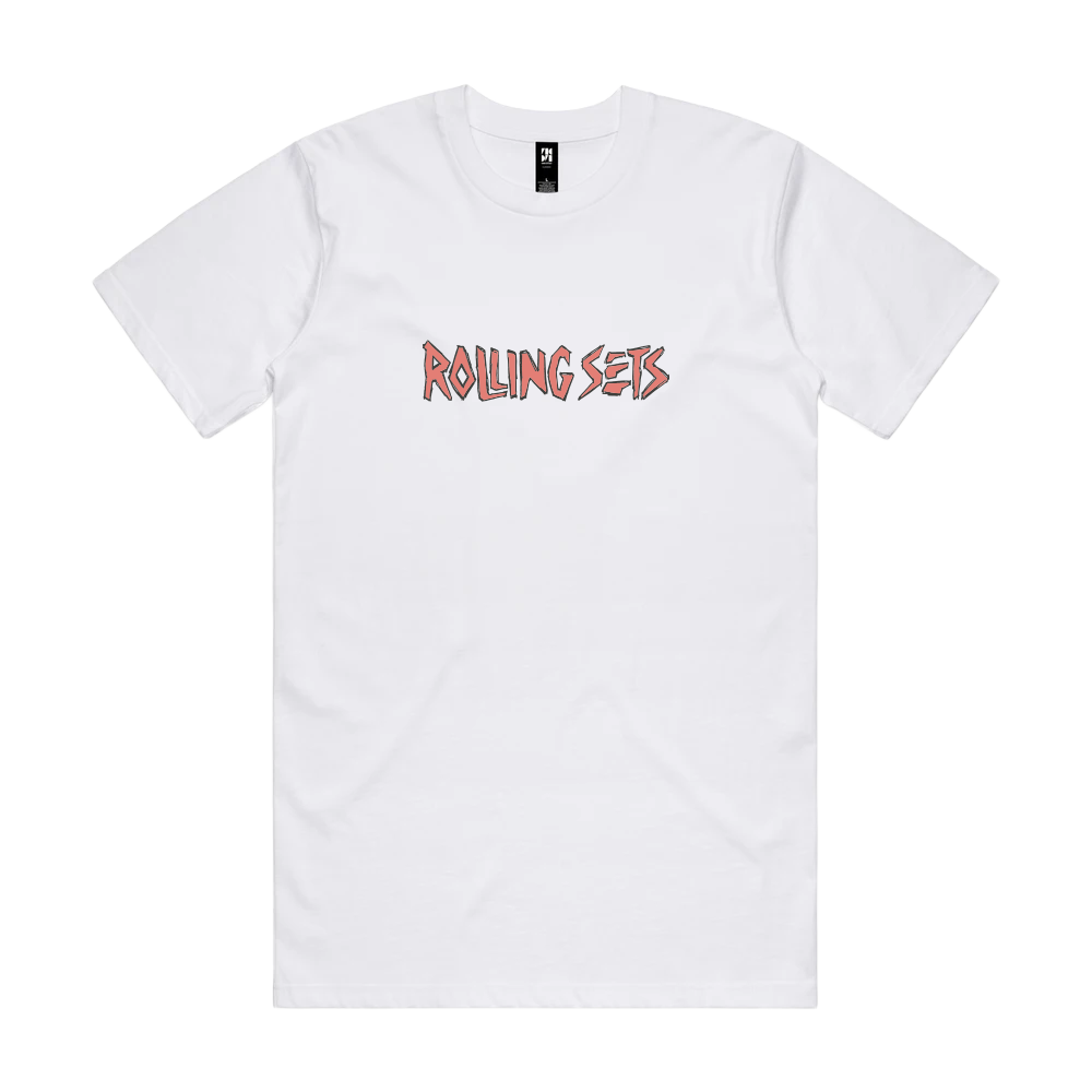Rolling Sets Lineup Tee - White