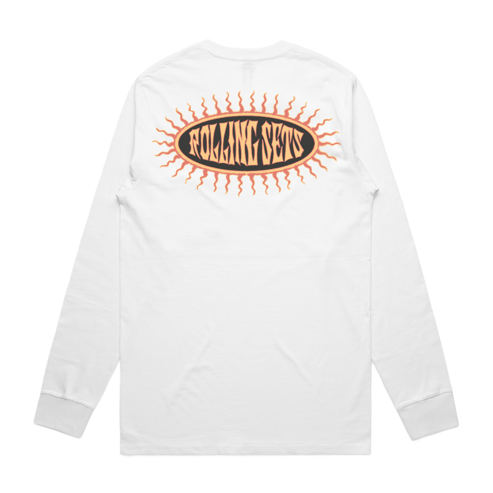 Rolling Sets Crest Longsleeve - White