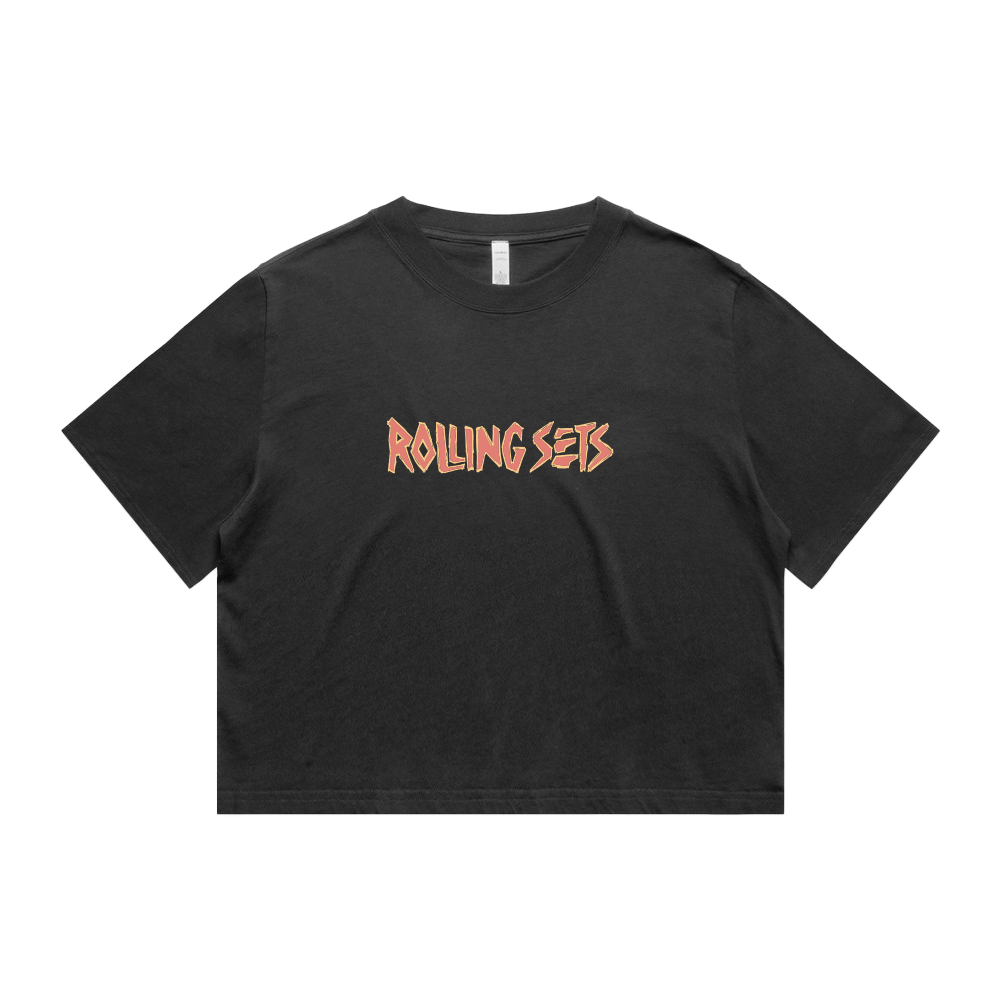 Rolling Sets Lineup Faded Box Tee Black