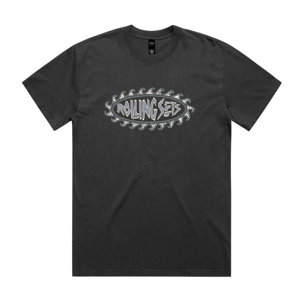 Rolling Sets Tidal Tee Faded Coal